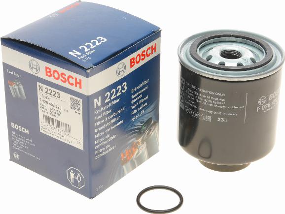 BOSCH F 026 402 223 - Топливный фильтр autosila-amz.com