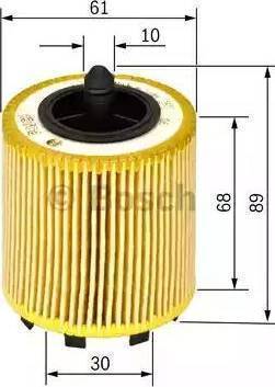 Mann-Filter HU 69/1 - Автозапчасть/Фильтрующий элемент масляного фильтра Evotop autosila-amz.com