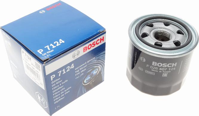 BOSCH F 026 407 124 - Масляный фильтр autosila-amz.com