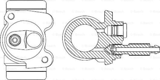 BOSCH F 026 002 362 - Колесный тормозной цилиндр autosila-amz.com