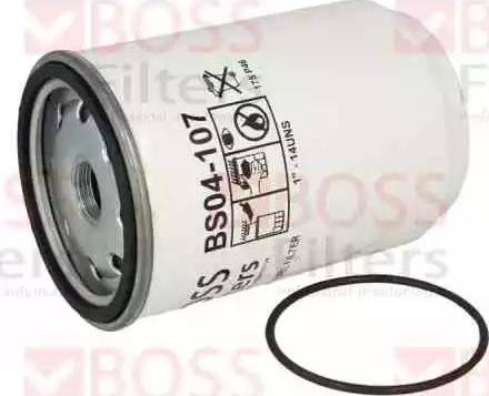 BOSS FILTERS BS04-107 - Топливный фильтр autosila-amz.com