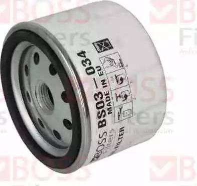 BOSS FILTERS BS03-034 - Воздушный фильтр, двигатель autosila-amz.com