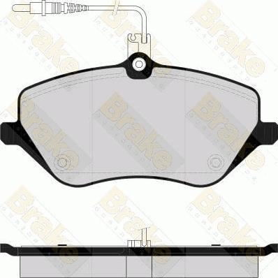 DJ Parts BP2450 - Тормозные колодки, дисковые, комплект autosila-amz.com