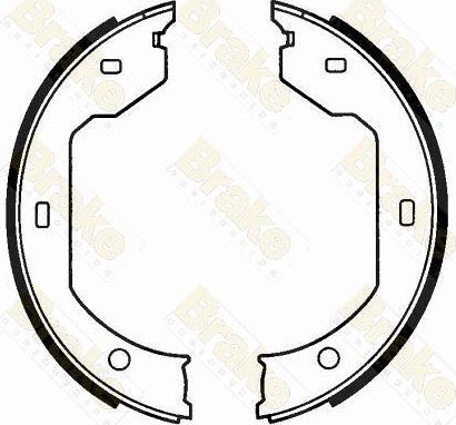 Brake Engineering SH2593 - Комплект тормозов, ручник, парковка autosila-amz.com