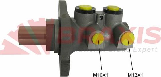 Braxis AJ0112 - Главный тормозной цилиндр autosila-amz.com