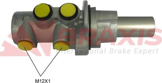 Braxis AJ0133 - Главный тормозной цилиндр autosila-amz.com
