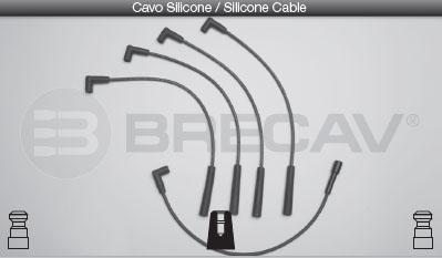 Brecav 42.505 - Комплект проводов зажигания autosila-amz.com