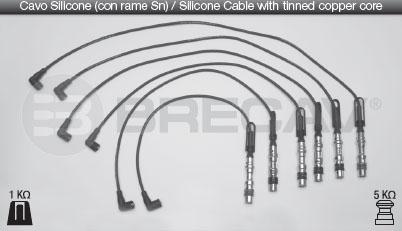 Brecav 14.543 - Комплект проводов зажигания autosila-amz.com