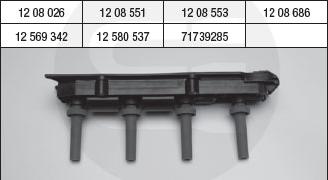 Brecav 109.010 - Катушка зажигания autosila-amz.com