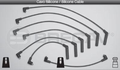 Brecav 29.520 - Комплект проводов зажигания autosila-amz.com