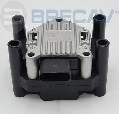 Brecav 214.001E - Катушка зажигания autosila-amz.com