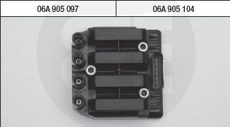 Brecav 214.003E - Катушка зажигания autosila-amz.com