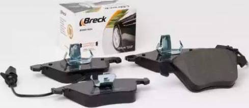 Breck 23950 00 701 10 - Тормозные колодки, дисковые, комплект autosila-amz.com