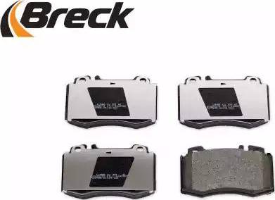 Breck 23271 00 701 20 - Тормозные колодки, дисковые, комплект autosila-amz.com