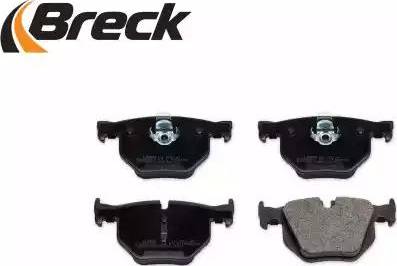 Breck 23732 00 702 00 - Тормозные колодки, дисковые, комплект autosila-amz.com