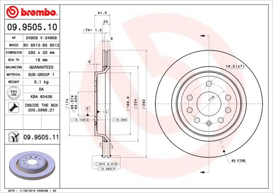 Breco BS 8513 - Тормозной диск autosila-amz.com