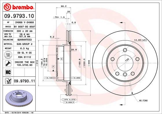 Breco BS 8587 - Тормозной диск autosila-amz.com
