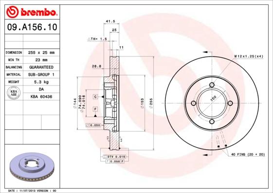 Breco BS 8680 - Тормозной диск autosila-amz.com