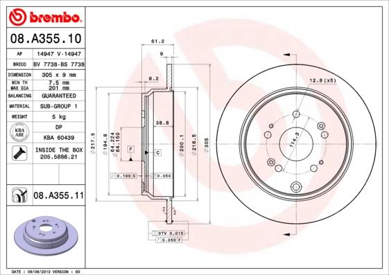 Breco BS 7738 - Тормозной диск autosila-amz.com