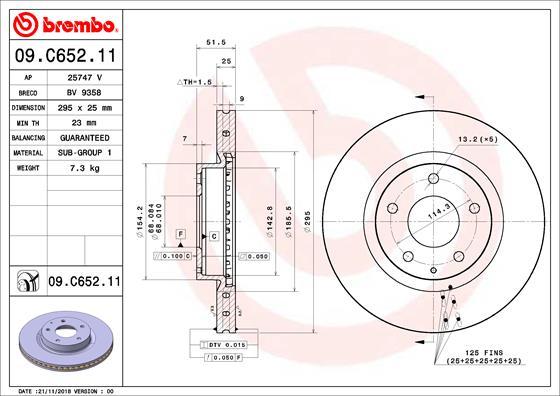 Breco BV 9358 - Тормозной диск autosila-amz.com