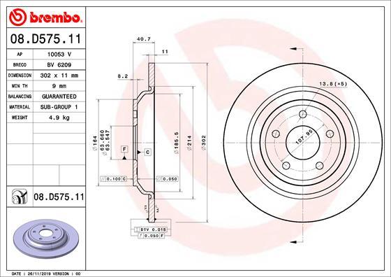 Breco BV 6209 - Тормозной диск autosila-amz.com