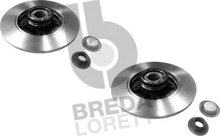 Breda Lorett DFM0009 - Тормозной диск autosila-amz.com