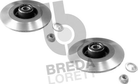 Breda Lorett DFM0004 - Тормозной диск autosila-amz.com