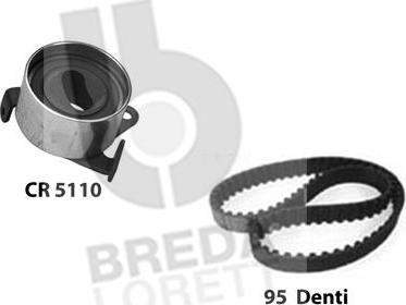 Breda Lorett KCD0559 - Комплект зубчатого ремня ГРМ autosila-amz.com