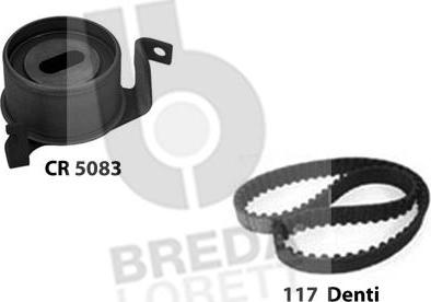 Breda Lorett KCD0690 - Комплект зубчатого ремня ГРМ autosila-amz.com