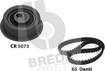Breda Lorett KCD0658 - Комплект зубчатого ремня ГРМ autosila-amz.com
