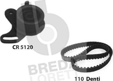 Breda Lorett KCD0627 - Комплект зубчатого ремня ГРМ autosila-amz.com
