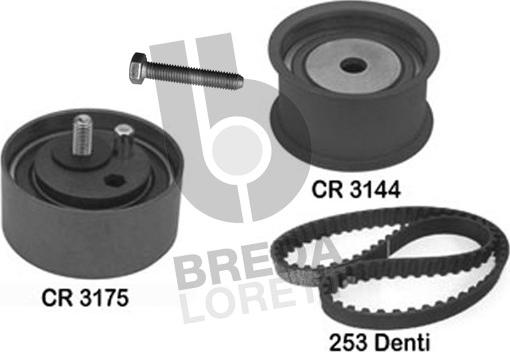 Breda Lorett KCD0052 - Комплект зубчатого ремня ГРМ autosila-amz.com