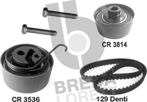 Breda Lorett KCD0032 - Комплект зубчатого ремня ГРМ autosila-amz.com