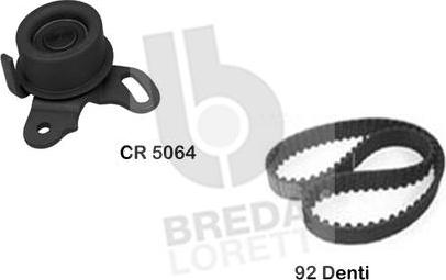 Breda Lorett KCD0150 - Комплект зубчатого ремня ГРМ autosila-amz.com