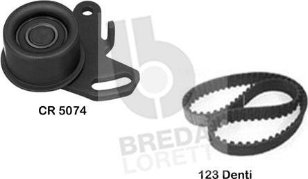 Breda Lorett KCD0161 - Комплект зубчатого ремня ГРМ autosila-amz.com