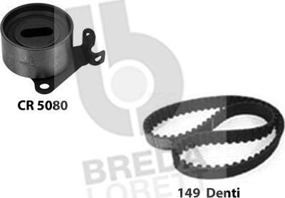 Breda Lorett KCD0167 - Комплект зубчатого ремня ГРМ autosila-amz.com