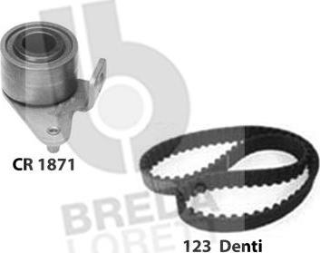 Breda Lorett KCD0106 - Комплект зубчатого ремня ГРМ autosila-amz.com