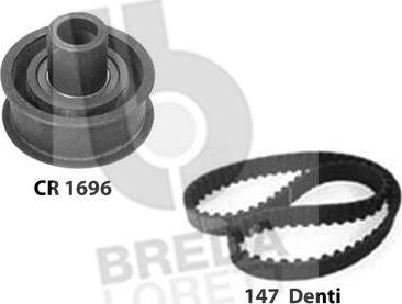 Breda Lorett KCD0139 - Комплект зубчатого ремня ГРМ autosila-amz.com
