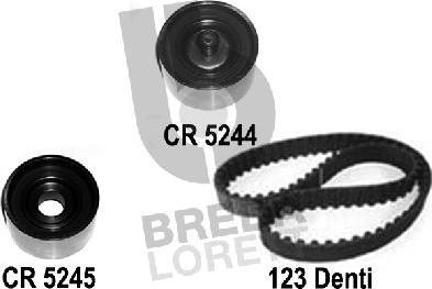 Breda Lorett KCD0333 - Комплект зубчатого ремня ГРМ autosila-amz.com