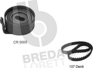 Breda Lorett KCD0228 - Комплект зубчатого ремня ГРМ autosila-amz.com