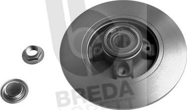 Breda Lorett KRT8107 - Тормозной диск autosila-amz.com