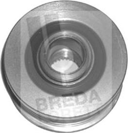 Breda Lorett RLA3855 - Шкив генератора, муфта autosila-amz.com