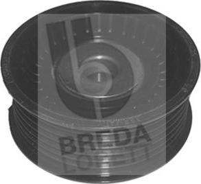 Breda Lorett TDI3811 - Ролик, поликлиновый ремень autosila-amz.com