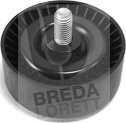 Breda Lorett TOA3706 - Ролик, поликлиновый ремень autosila-amz.com