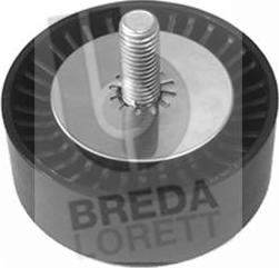 Breda Lorett TOA3719 - Ролик, поликлиновый ремень autosila-amz.com