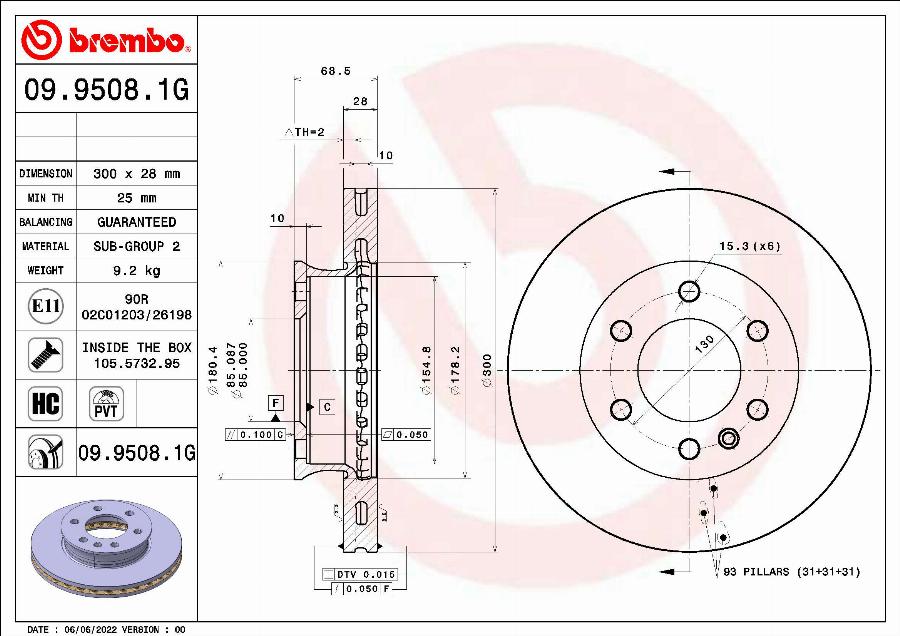 Brembo KT 10 026 - Дисковый тормозной механизм, комплект autosila-amz.com
