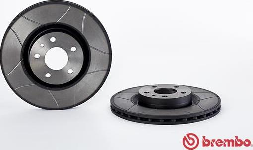 Brembo 09.4939.76 - Диск тормозной передн ALFA ROMEO: 147 01-, 156 97-05, 156 Sportwagon 00-06, 164 87-92, GT 03-, GTV 9 autosila-amz.com