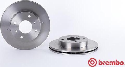 Brembo 09.5449.11 - Тормозной диск autosila-amz.com