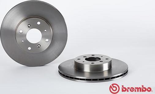 Brembo 09.5124.10 - Тормозной диск autosila-amz.com