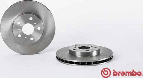 Brembo 09.5712.10 - Тормозной диск autosila-amz.com